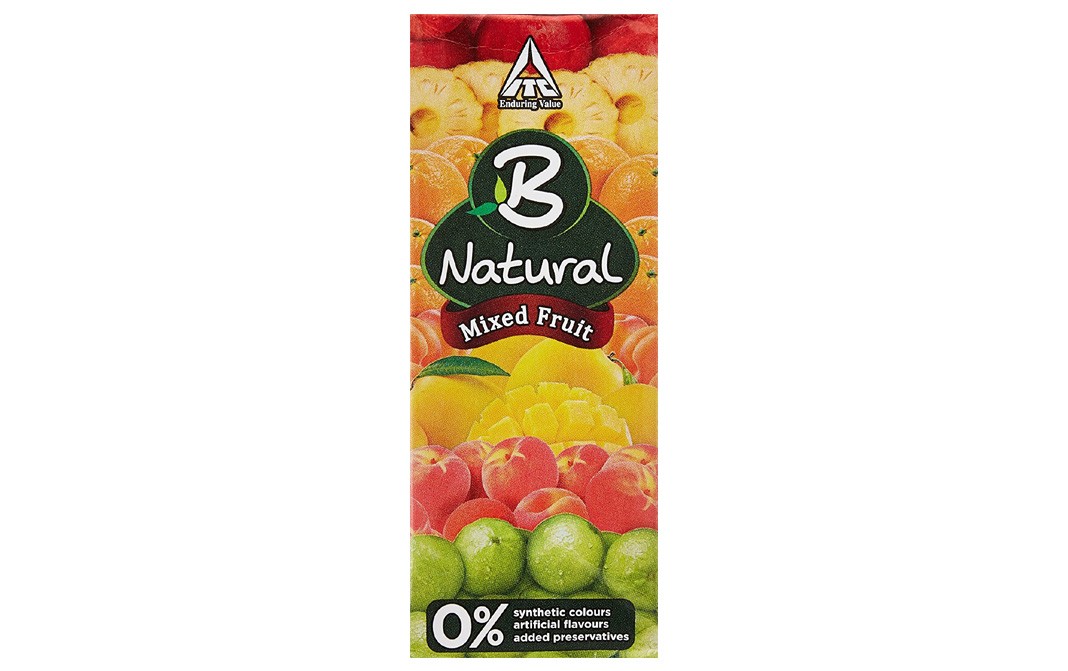 B Natural Mixed Fruit Tetra Pack 200 Millilitre Reviews Nutrition